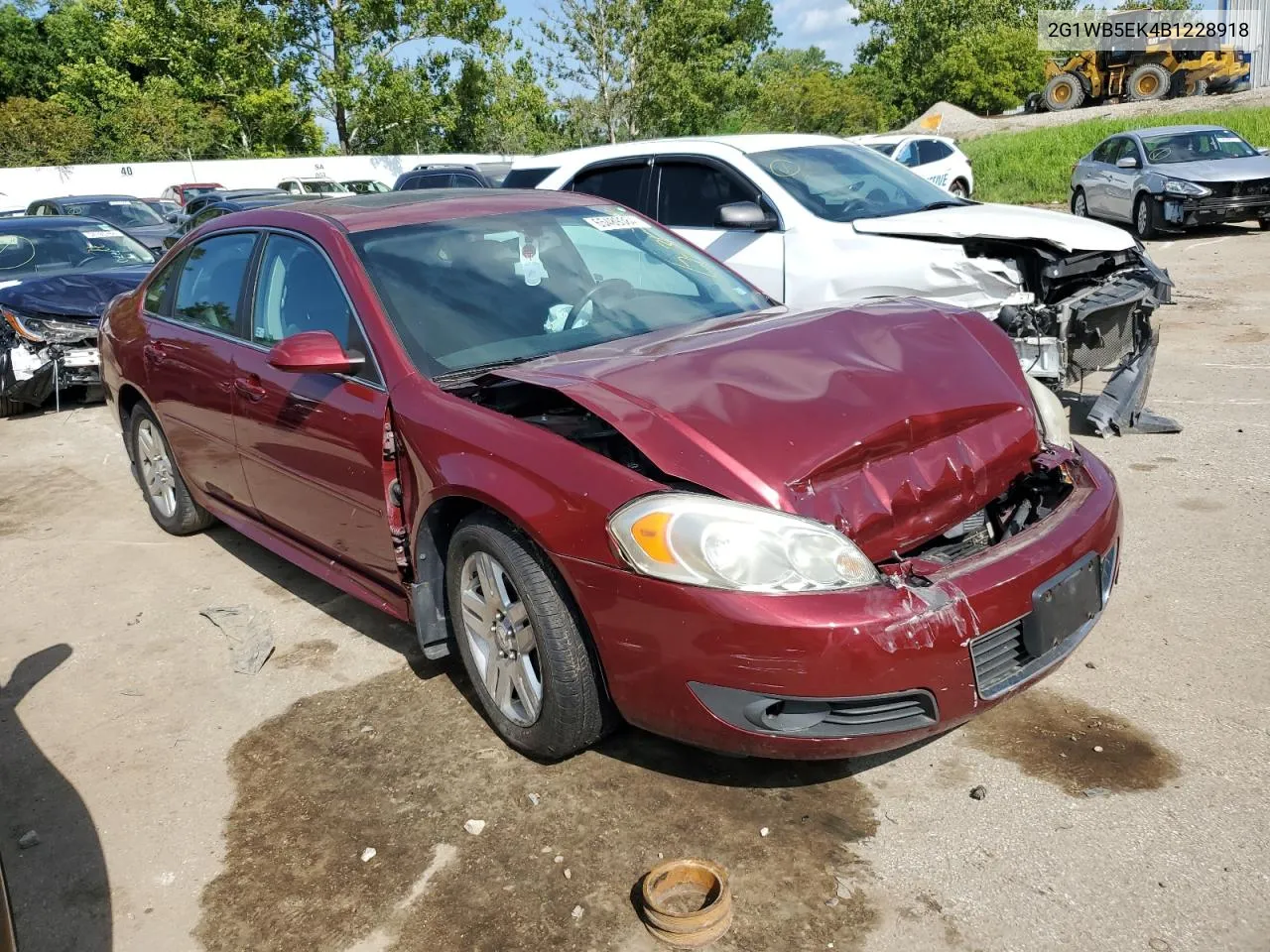 2011 Chevrolet Impala Lt VIN: 2G1WB5EK4B1228918 Lot: 65489384