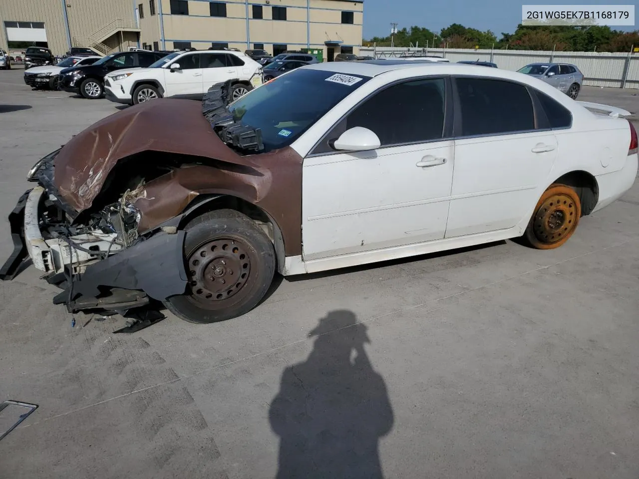 2G1WG5EK7B1168179 2011 Chevrolet Impala Lt