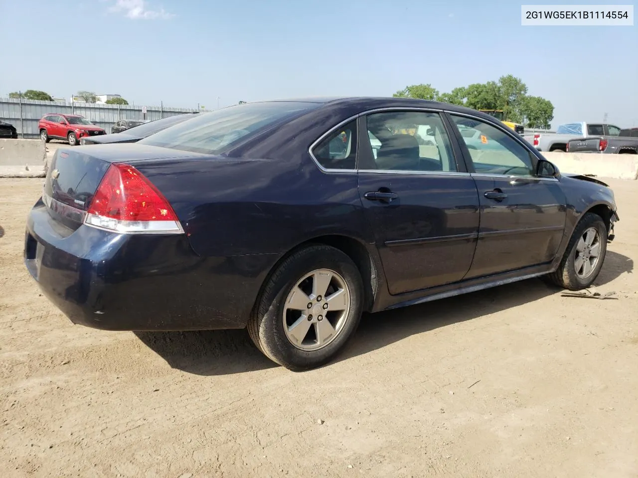 2G1WG5EK1B1114554 2011 Chevrolet Impala Lt