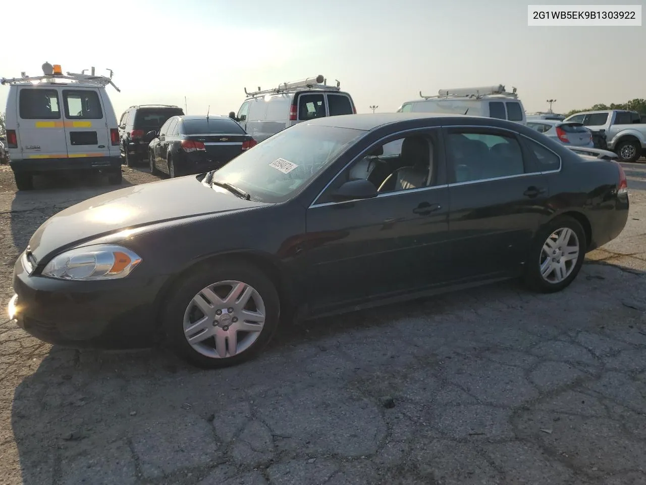 2011 Chevrolet Impala Lt VIN: 2G1WB5EK9B1303922 Lot: 65994874