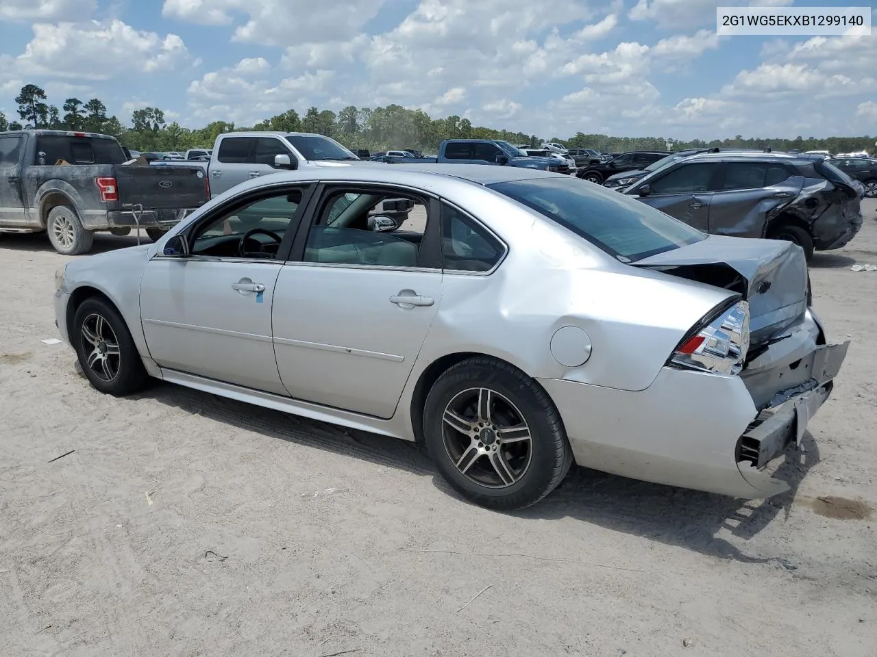 2011 Chevrolet Impala Lt VIN: 2G1WG5EKXB1299140 Lot: 66089384