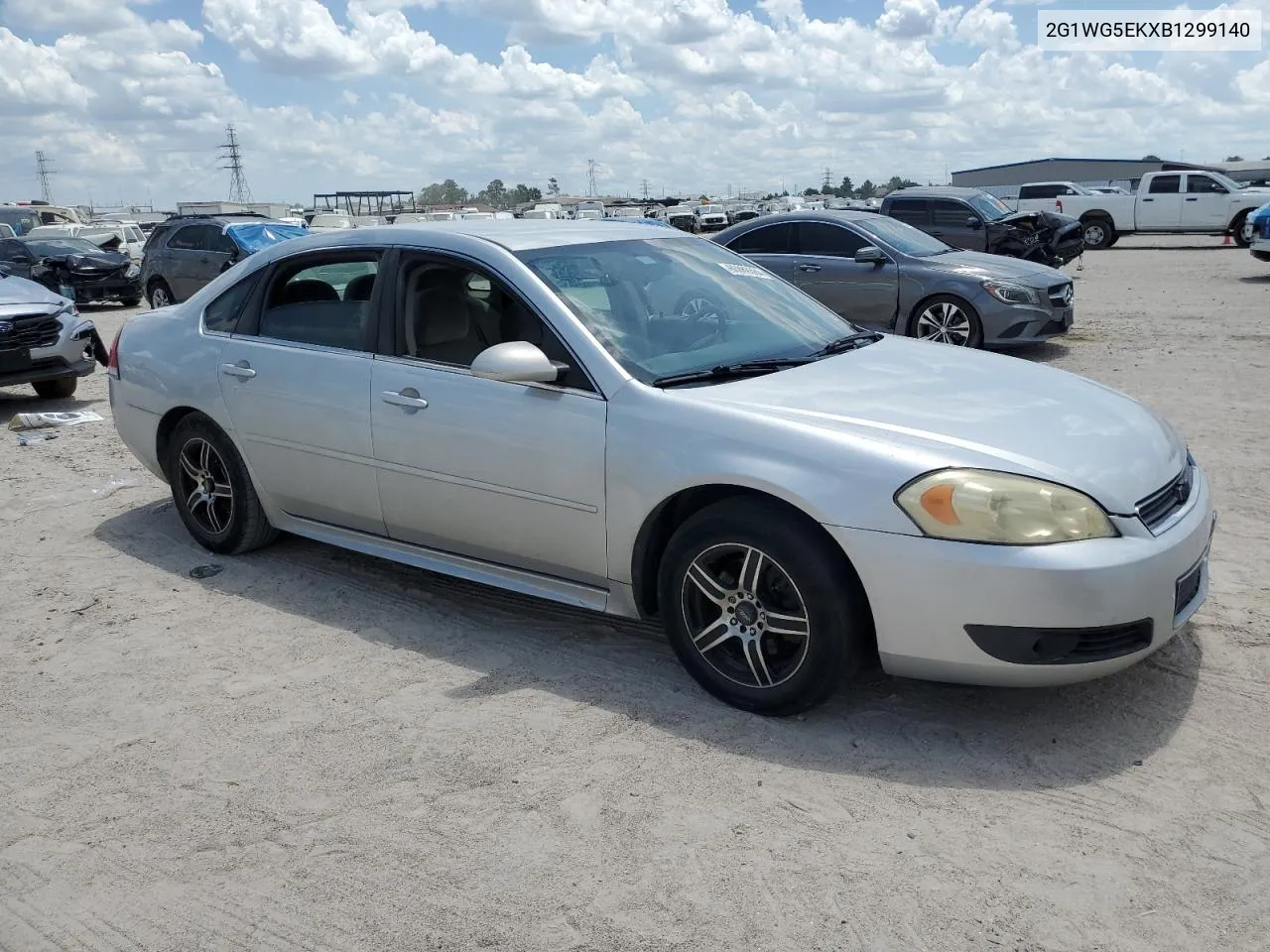 2011 Chevrolet Impala Lt VIN: 2G1WG5EKXB1299140 Lot: 66089384