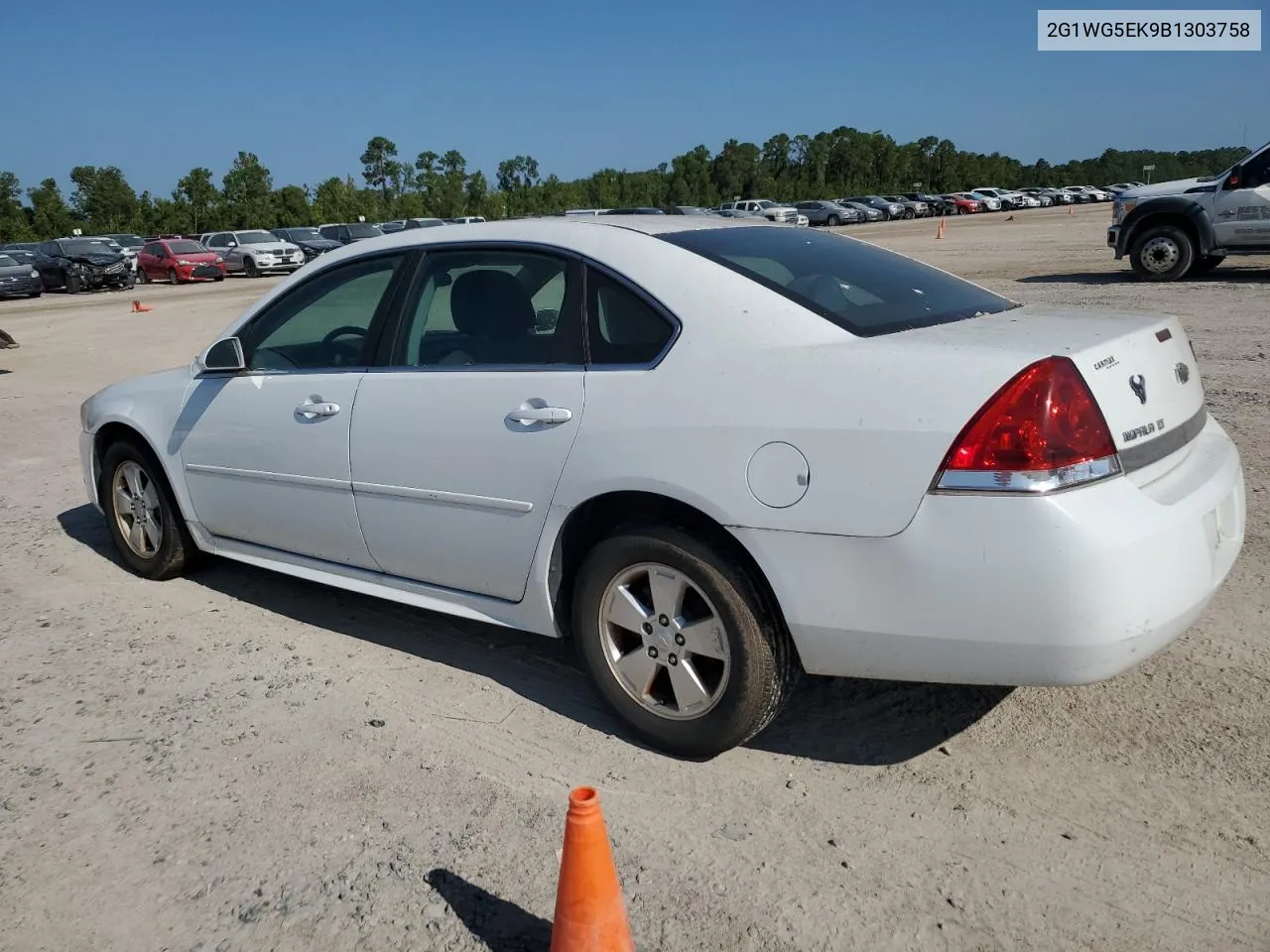 2011 Chevrolet Impala Lt VIN: 2G1WG5EK9B1303758 Lot: 66364334