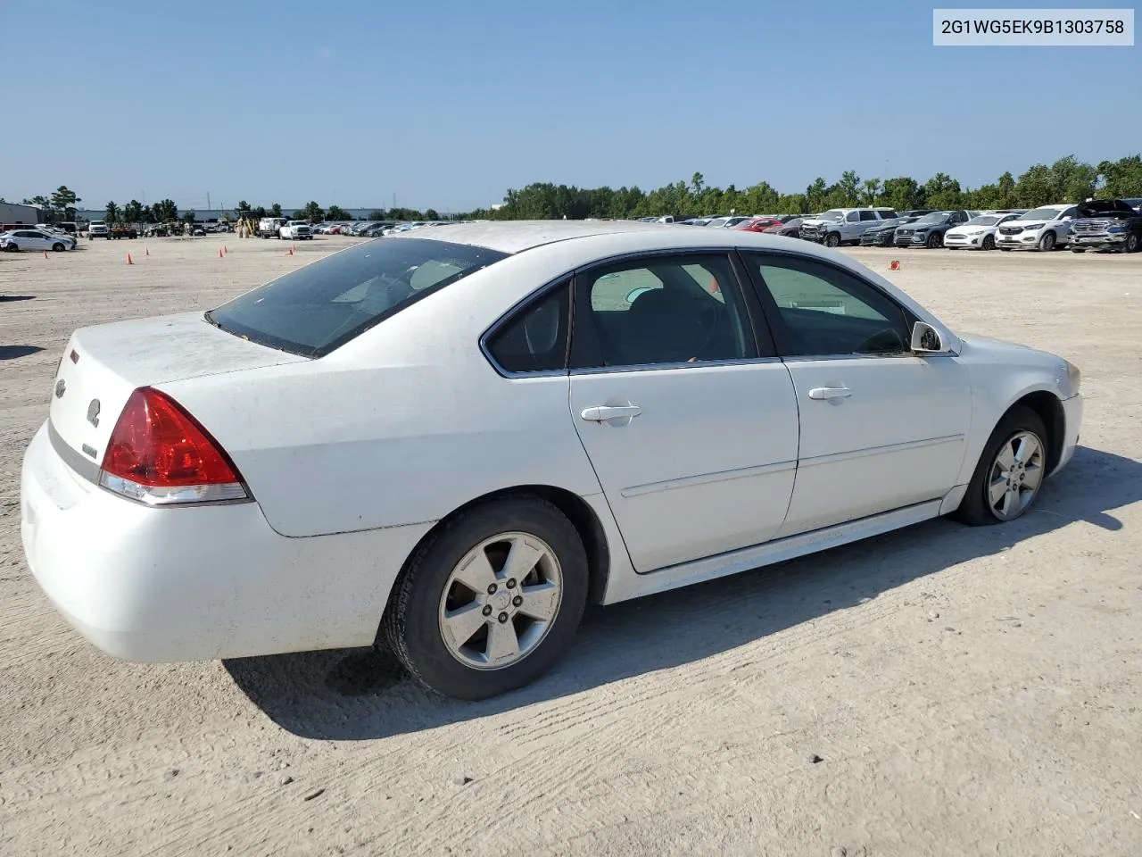 2G1WG5EK9B1303758 2011 Chevrolet Impala Lt