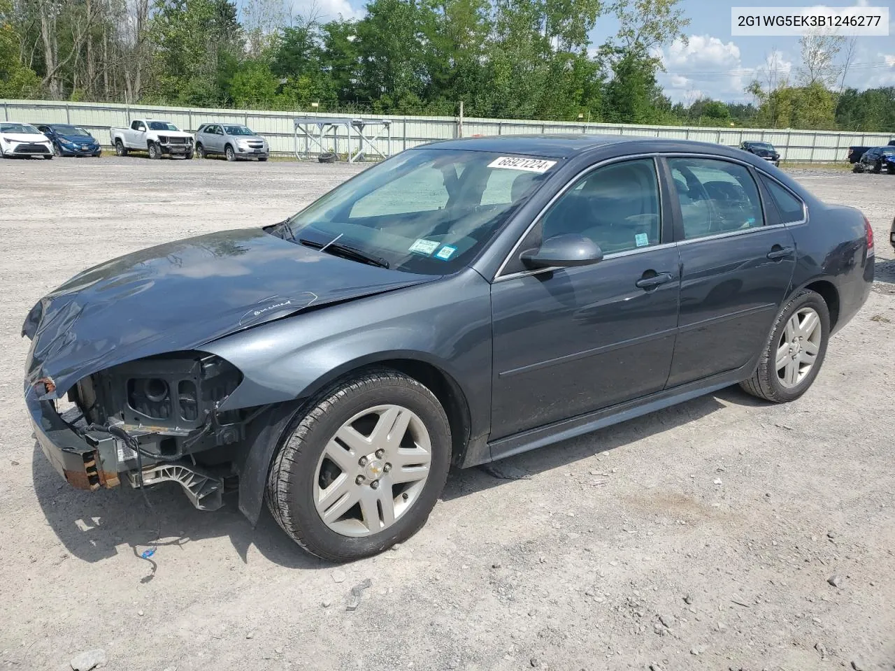 2011 Chevrolet Impala Lt VIN: 2G1WG5EK3B1246277 Lot: 66921224