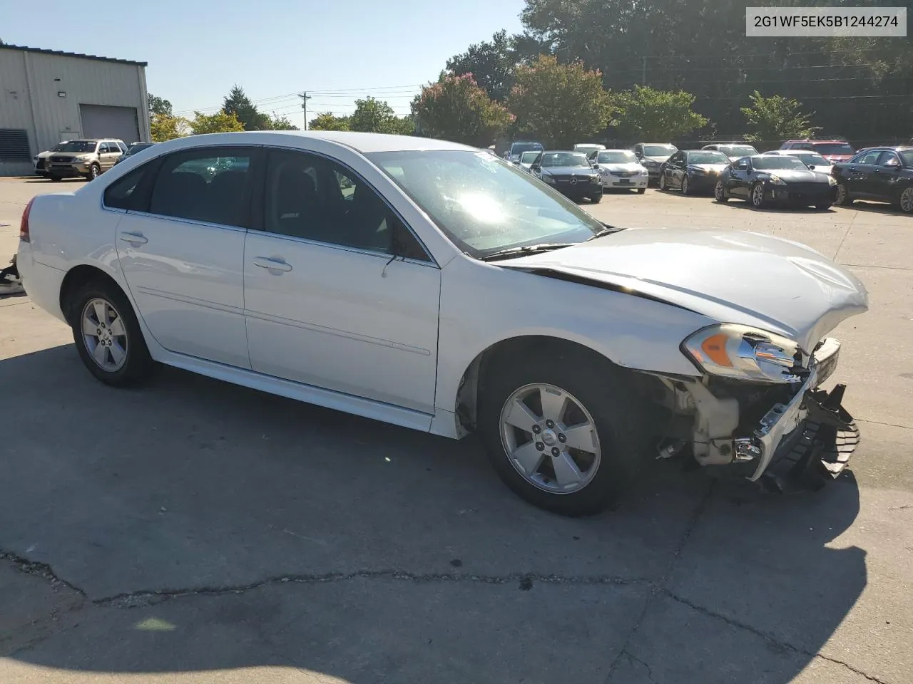 2011 Chevrolet Impala Ls VIN: 2G1WF5EK5B1244274 Lot: 67802114