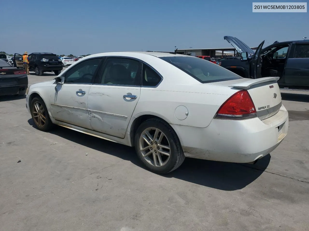 2011 Chevrolet Impala Ltz VIN: 2G1WC5EM0B1203805 Lot: 68294924