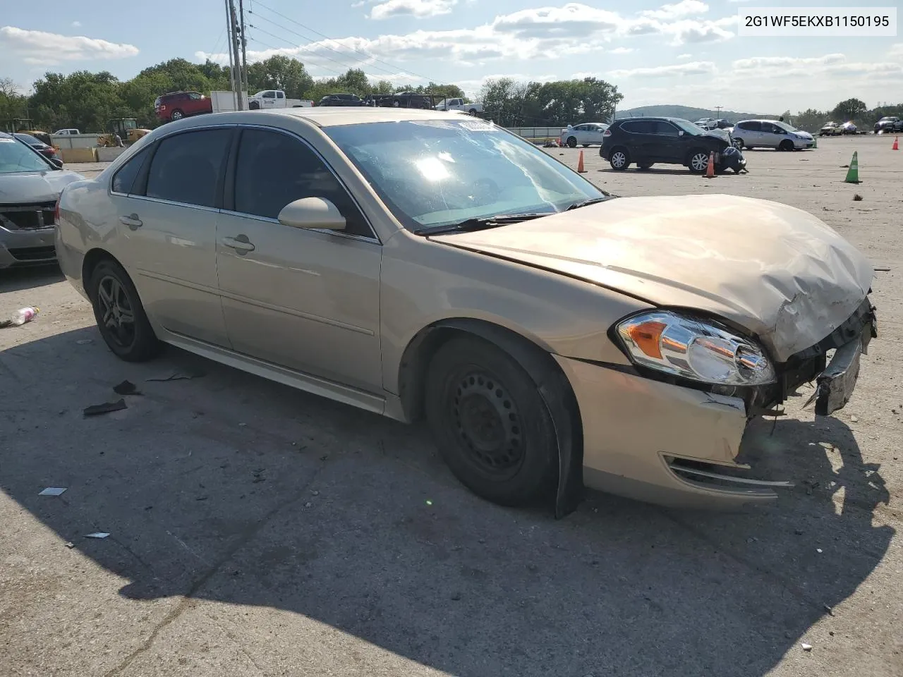 2011 Chevrolet Impala Ls VIN: 2G1WF5EKXB1150195 Lot: 68333764