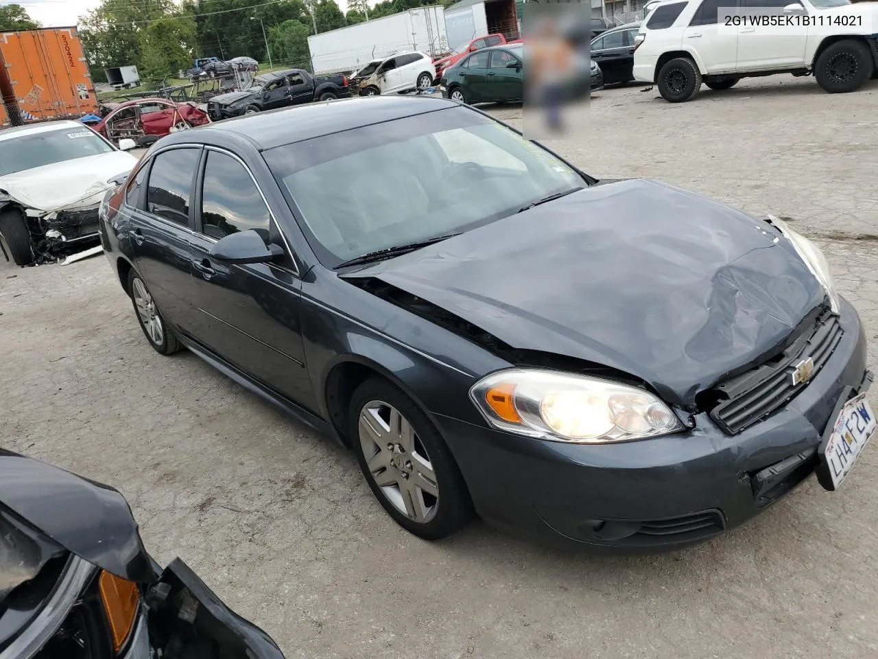 2G1WB5EK1B1114021 2011 Chevrolet Impala Lt