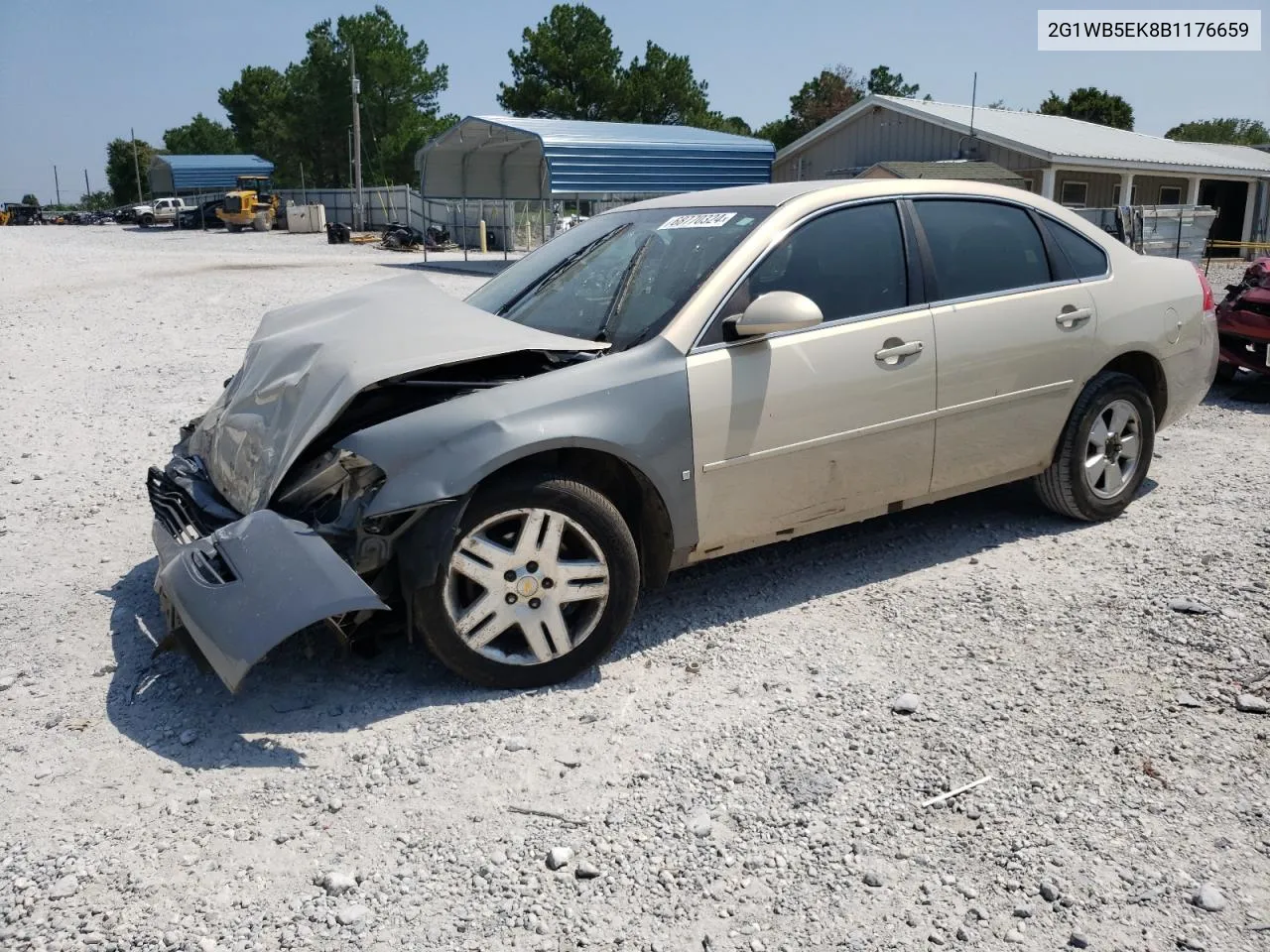 2011 Chevrolet Impala Lt VIN: 2G1WB5EK8B1176659 Lot: 68770324