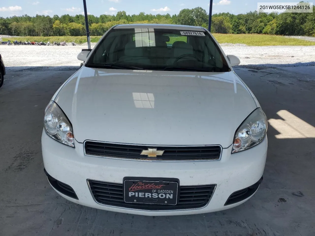 2011 Chevrolet Impala Lt VIN: 2G1WG5EK5B1244126 Lot: 68927614