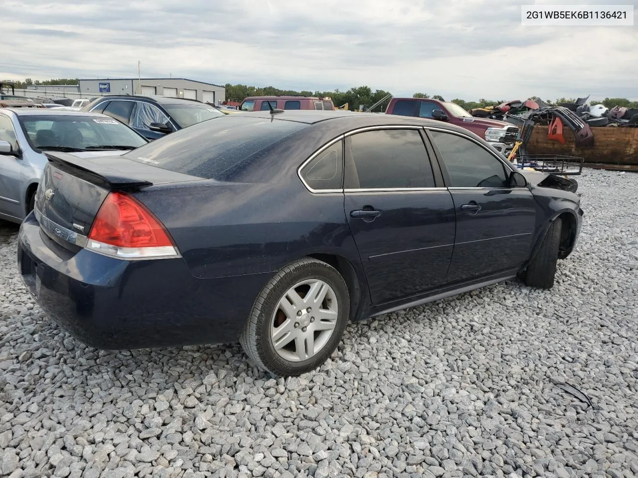 2011 Chevrolet Impala Lt VIN: 2G1WB5EK6B1136421 Lot: 68995654