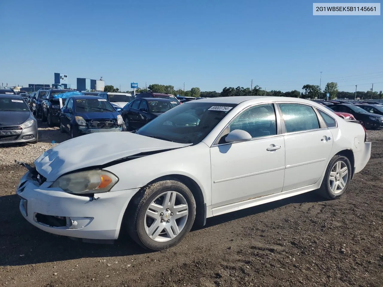 2G1WB5EK5B1145661 2011 Chevrolet Impala Lt