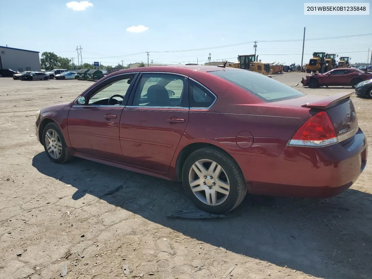 2011 Chevrolet Impala Lt VIN: 2G1WB5EK0B1235848 Lot: 69274834