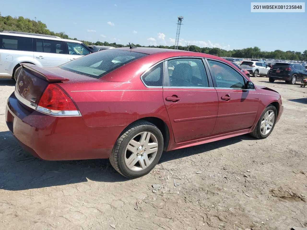 2G1WB5EK0B1235848 2011 Chevrolet Impala Lt