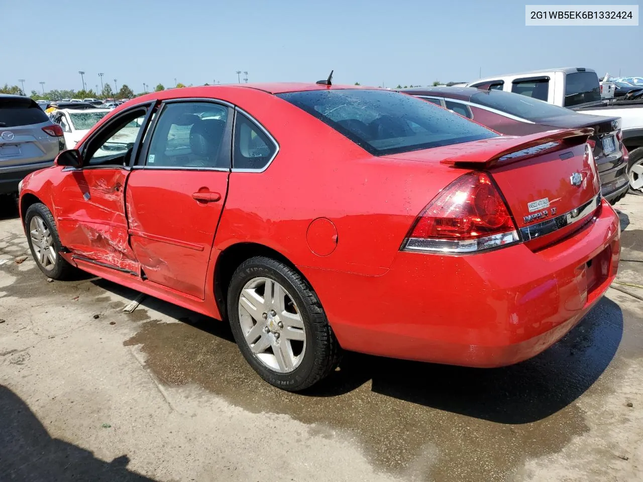 2011 Chevrolet Impala Lt VIN: 2G1WB5EK6B1332424 Lot: 69432034