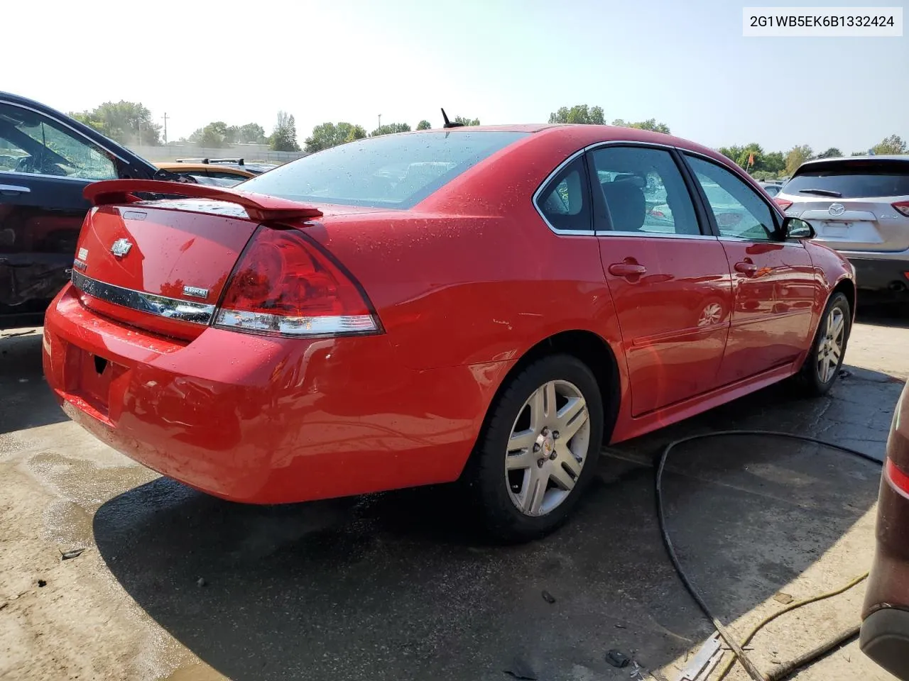 2011 Chevrolet Impala Lt VIN: 2G1WB5EK6B1332424 Lot: 69432034