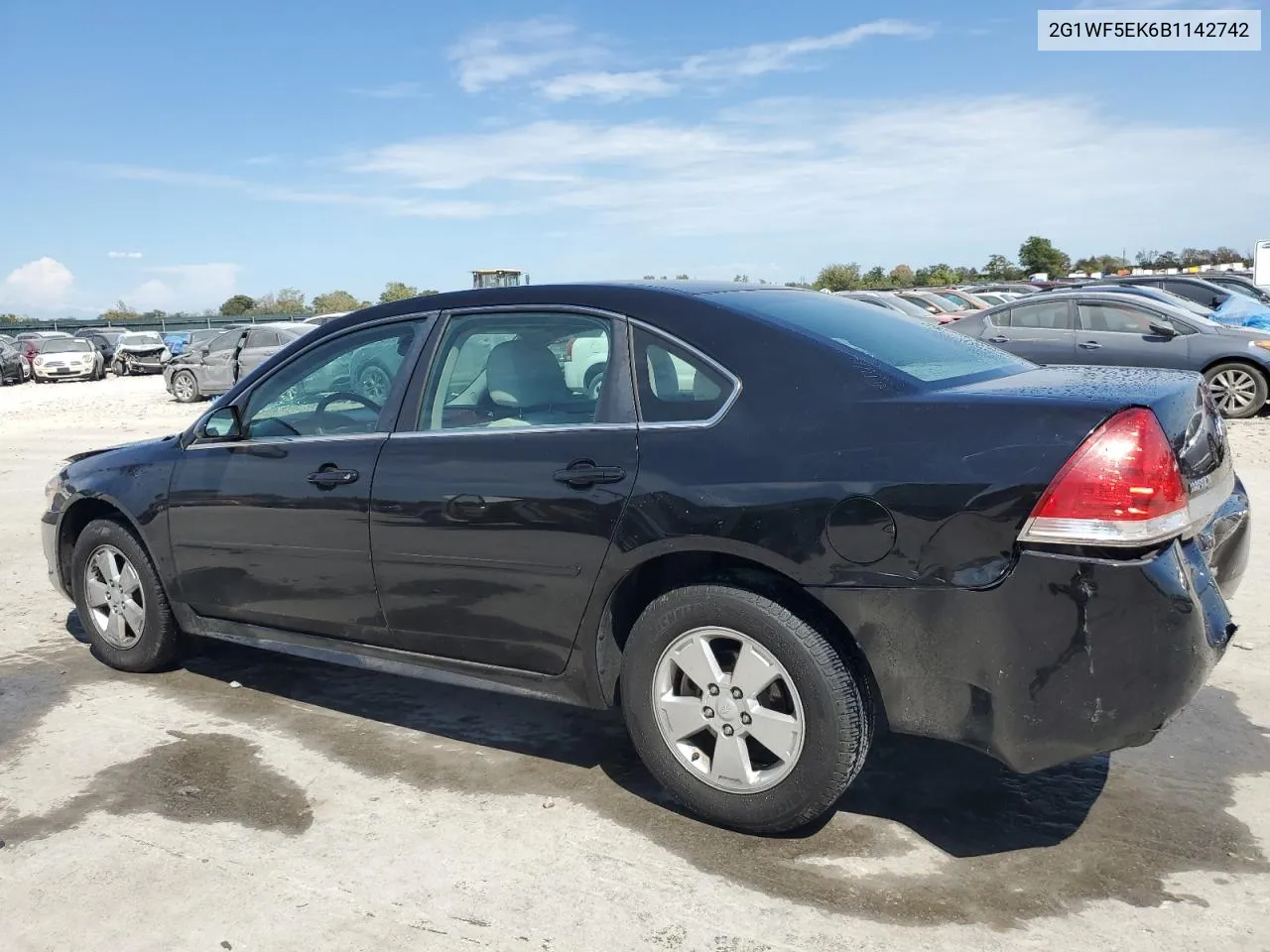 2011 Chevrolet Impala Ls VIN: 2G1WF5EK6B1142742 Lot: 69566044