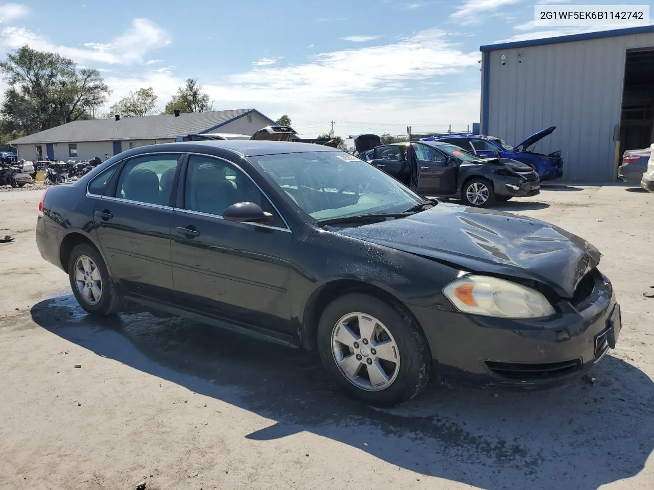 2G1WF5EK6B1142742 2011 Chevrolet Impala Ls