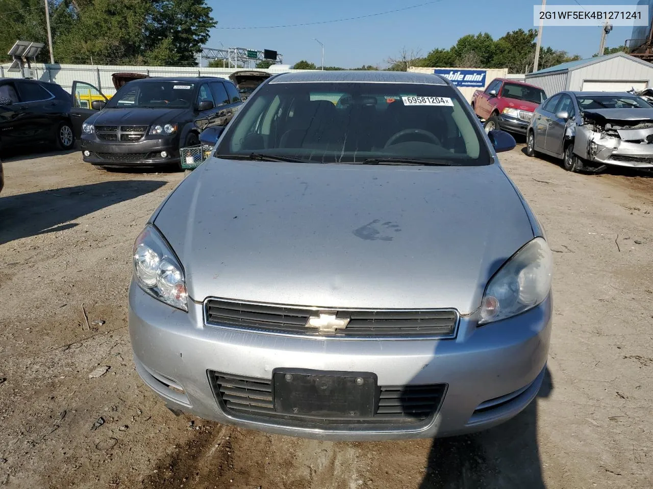 2011 Chevrolet Impala Ls VIN: 2G1WF5EK4B1271241 Lot: 69581204