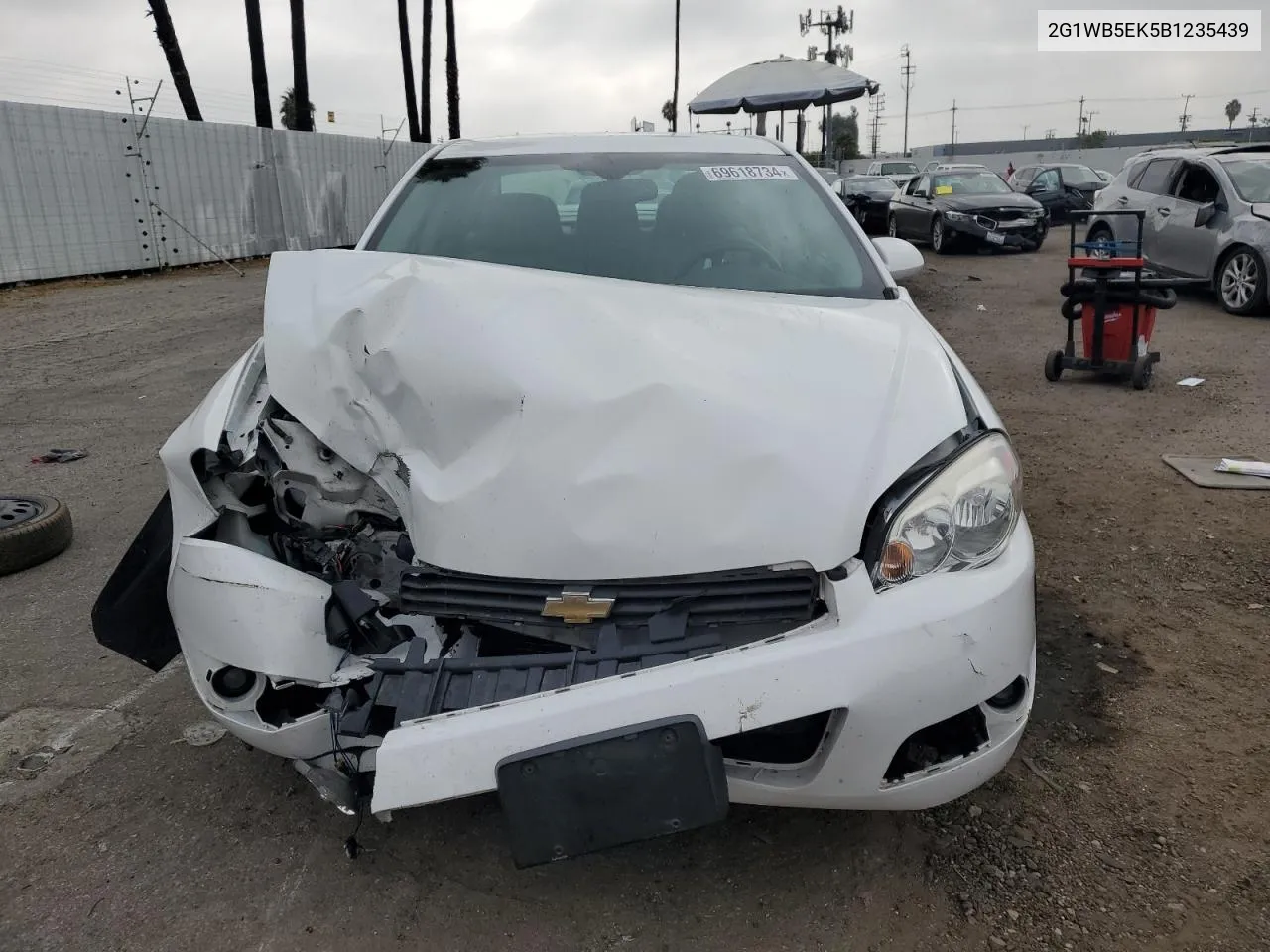 2G1WB5EK5B1235439 2011 Chevrolet Impala Lt