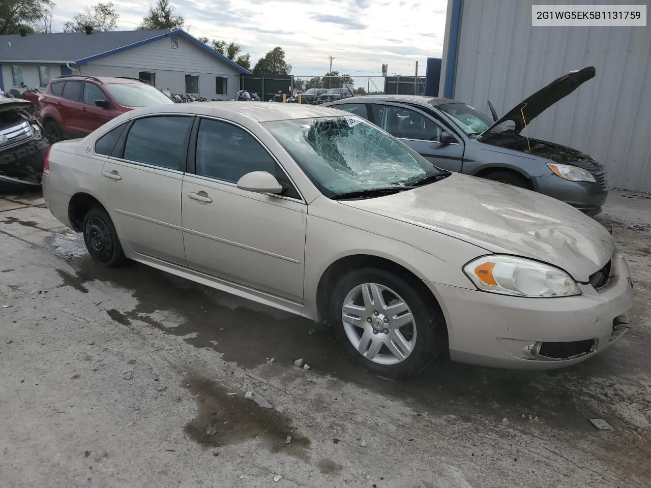 2G1WG5EK5B1131759 2011 Chevrolet Impala Lt