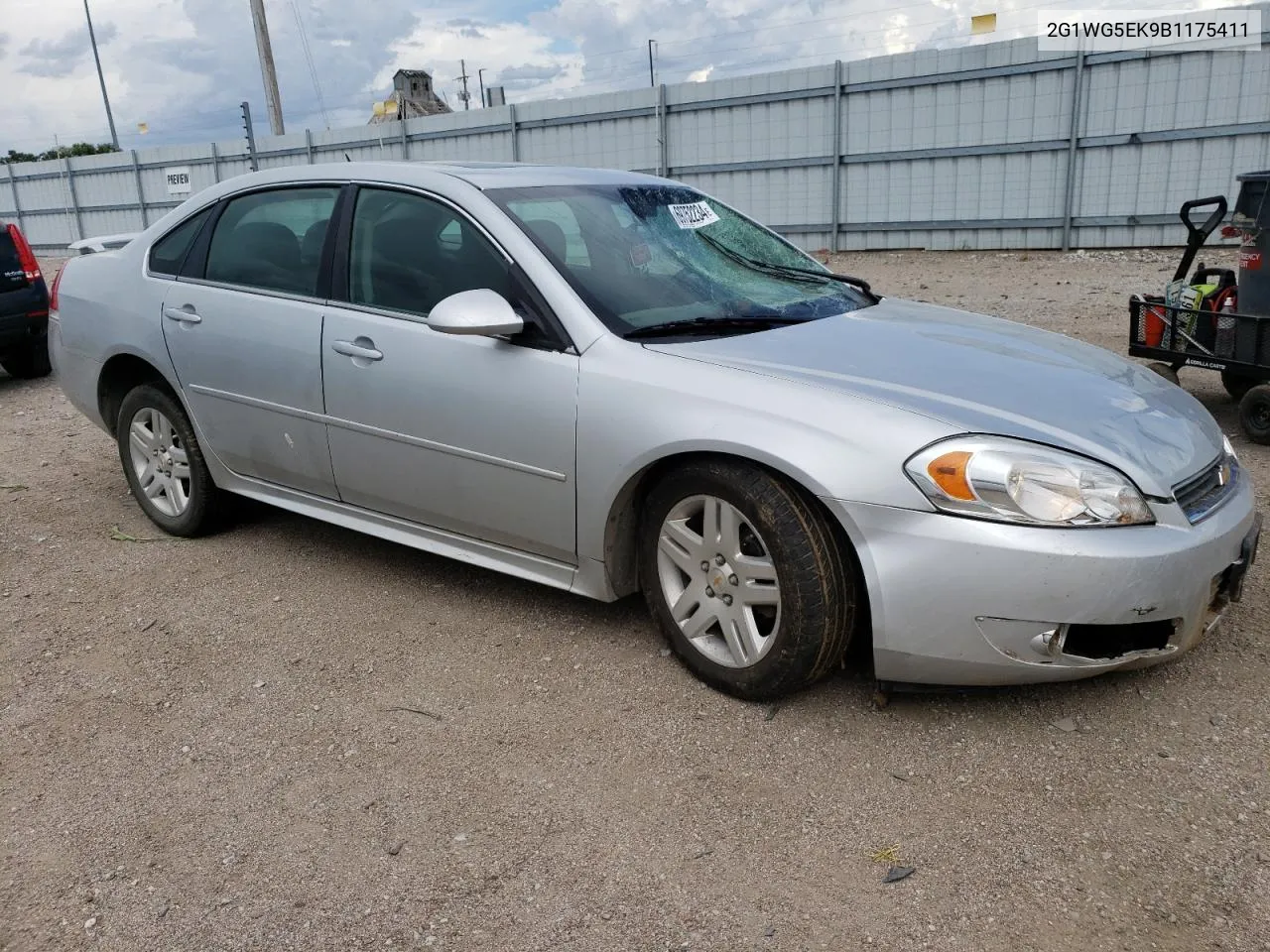 2011 Chevrolet Impala Lt VIN: 2G1WG5EK9B1175411 Lot: 69752234