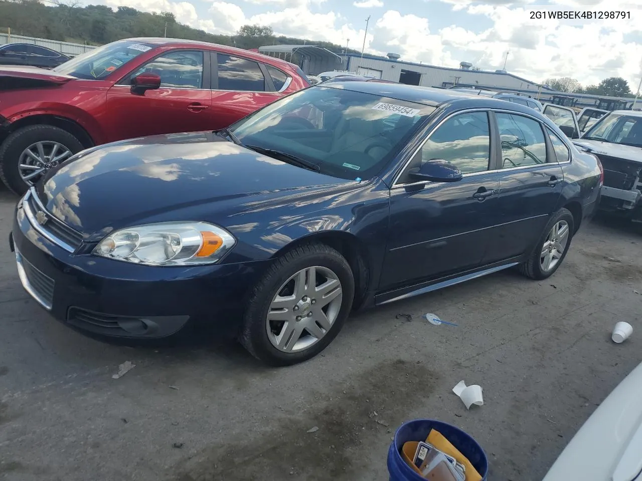 2011 Chevrolet Impala Lt VIN: 2G1WB5EK4B1298791 Lot: 69859454