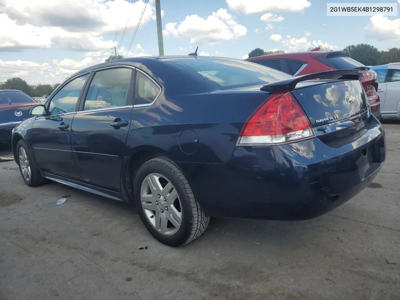 2011 Chevrolet Impala Lt VIN: 2G1WB5EK4B1298791 Lot: 69859454