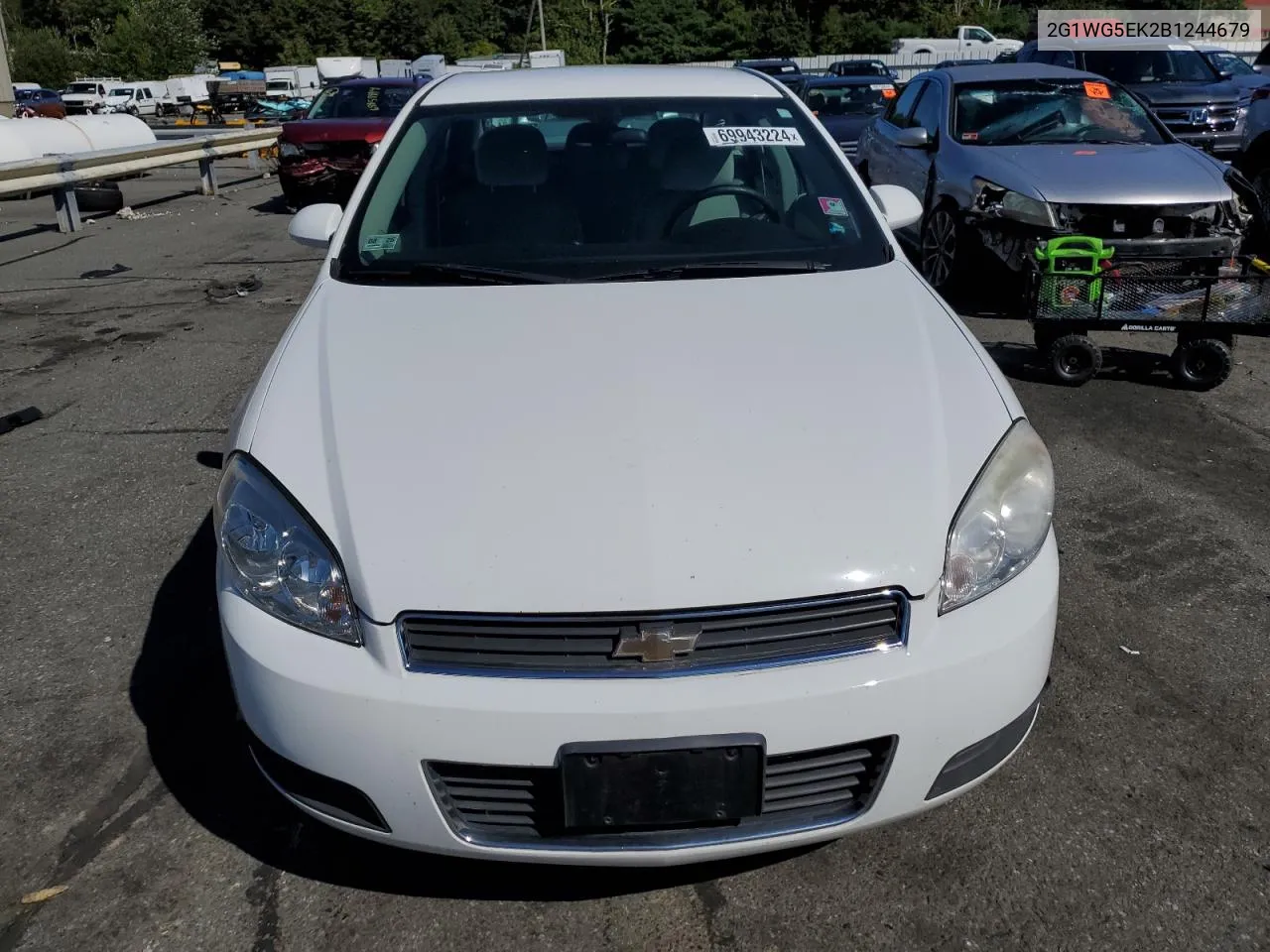 2011 Chevrolet Impala Lt VIN: 2G1WG5EK2B1244679 Lot: 69943224