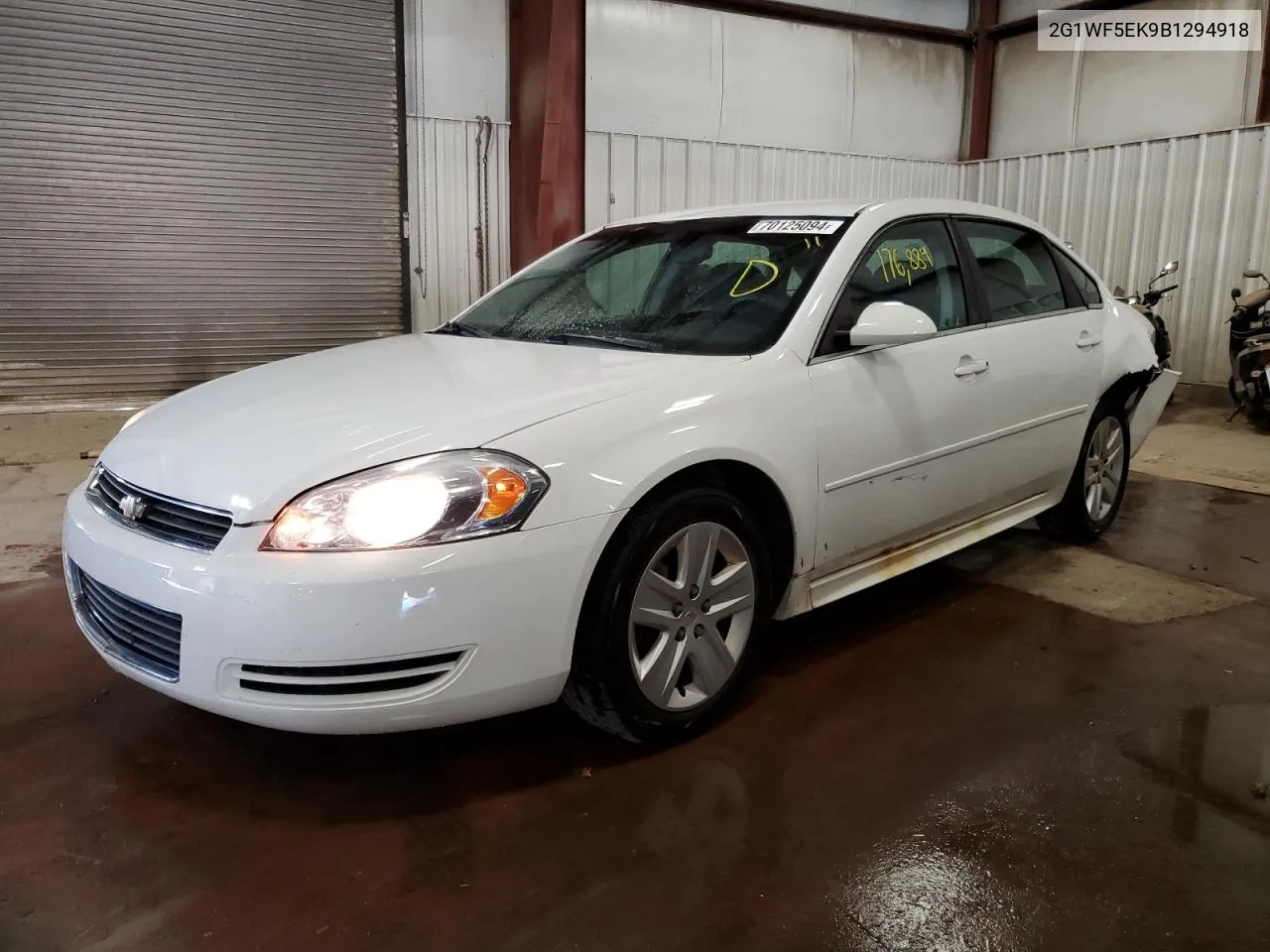 2011 Chevrolet Impala Ls VIN: 2G1WF5EK9B1294918 Lot: 70125094