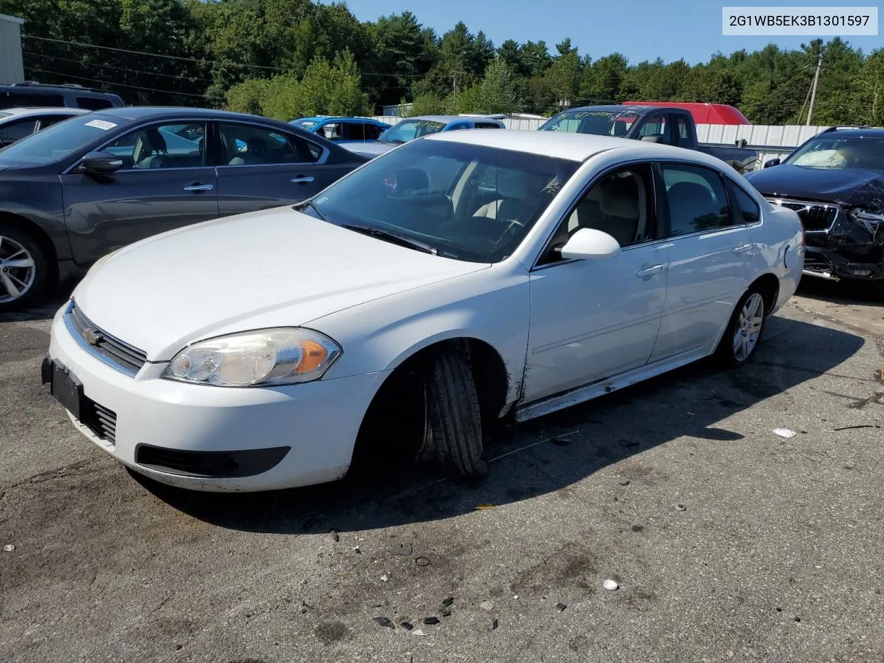 2G1WB5EK3B1301597 2011 Chevrolet Impala Lt