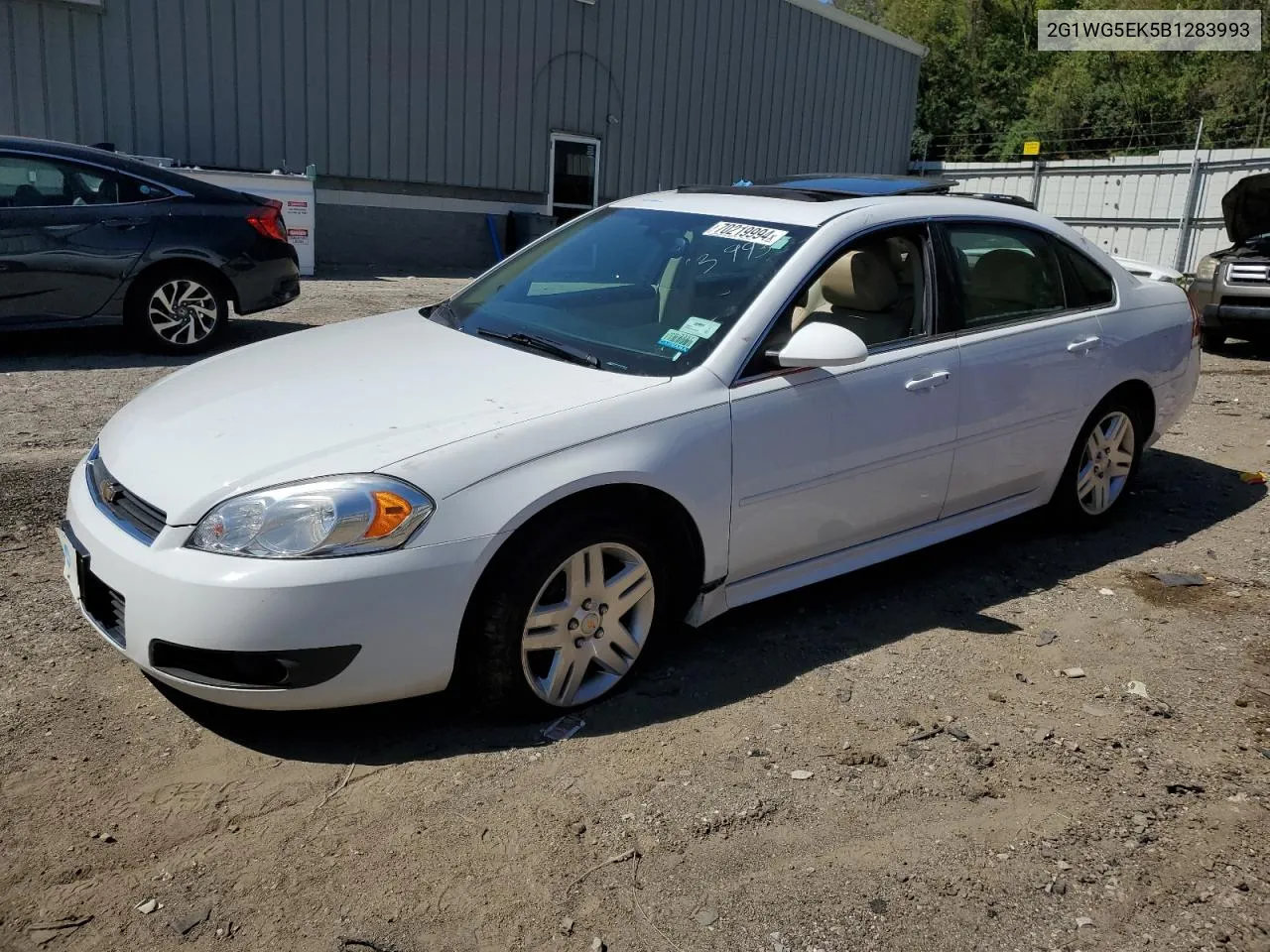 2011 Chevrolet Impala Lt VIN: 2G1WG5EK5B1283993 Lot: 70219994