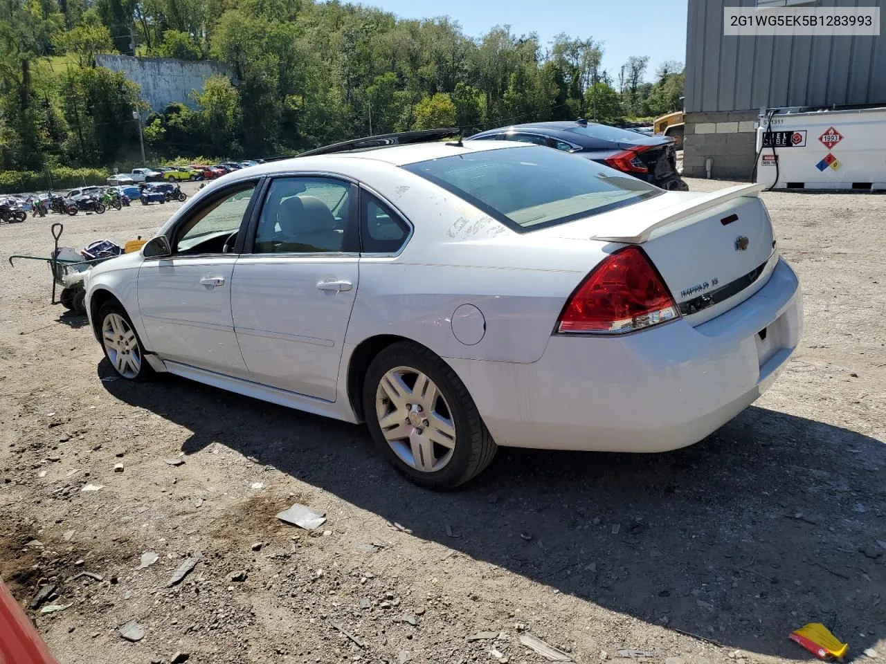 2011 Chevrolet Impala Lt VIN: 2G1WG5EK5B1283993 Lot: 70219994