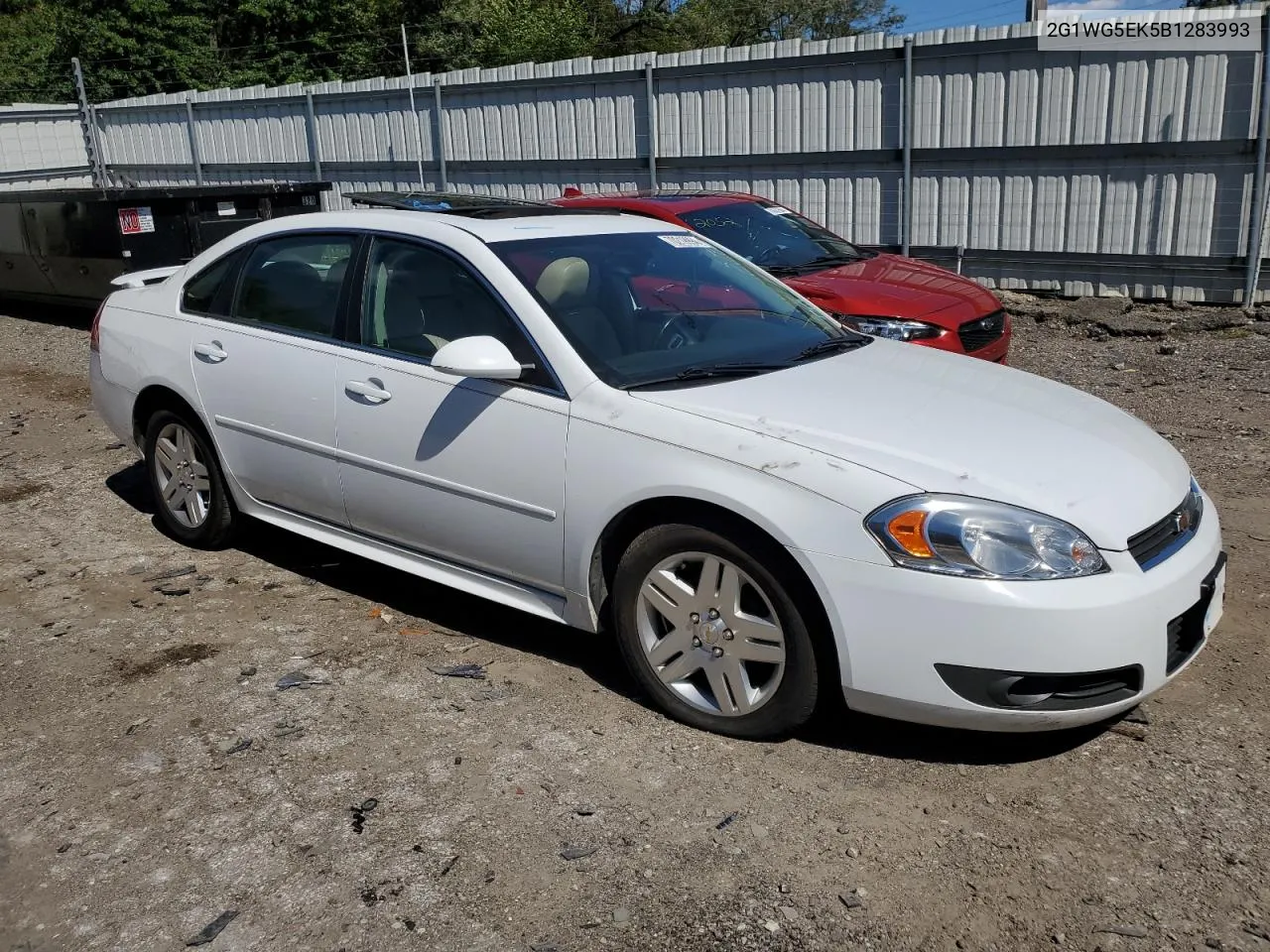 2011 Chevrolet Impala Lt VIN: 2G1WG5EK5B1283993 Lot: 70219994