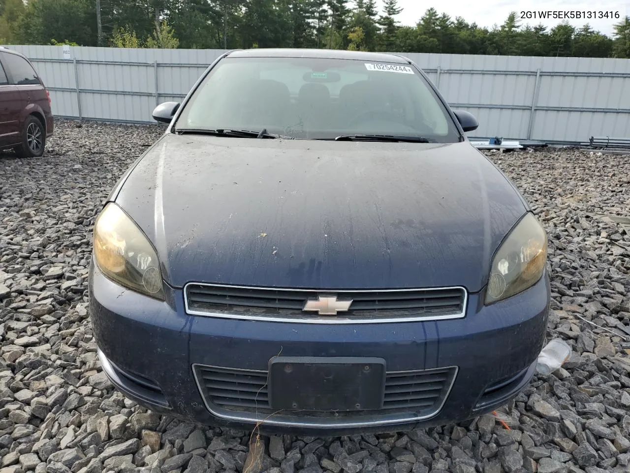 2011 Chevrolet Impala Ls VIN: 2G1WF5EK5B1313416 Lot: 70254244