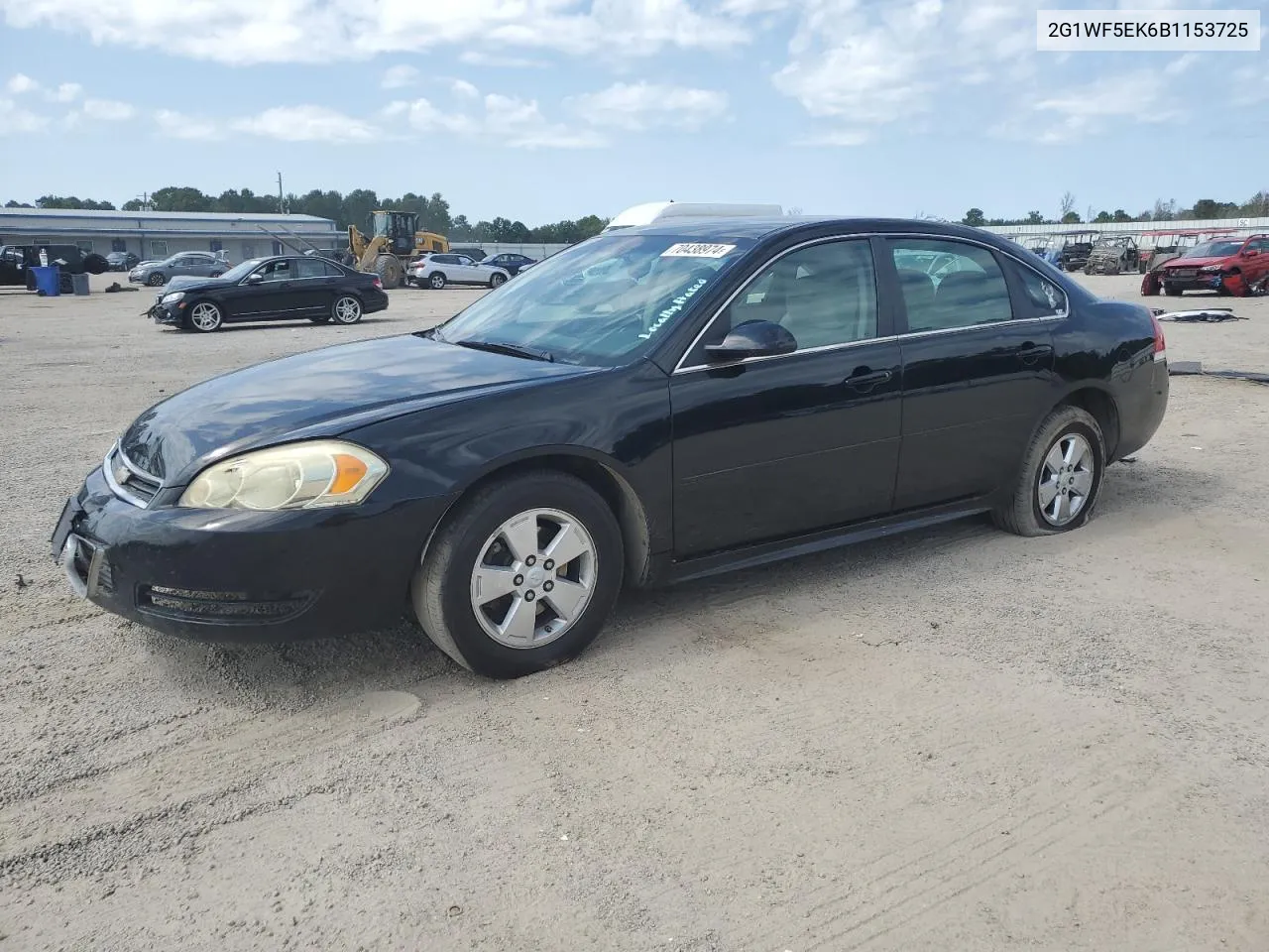 2011 Chevrolet Impala Ls VIN: 2G1WF5EK6B1153725 Lot: 70438974