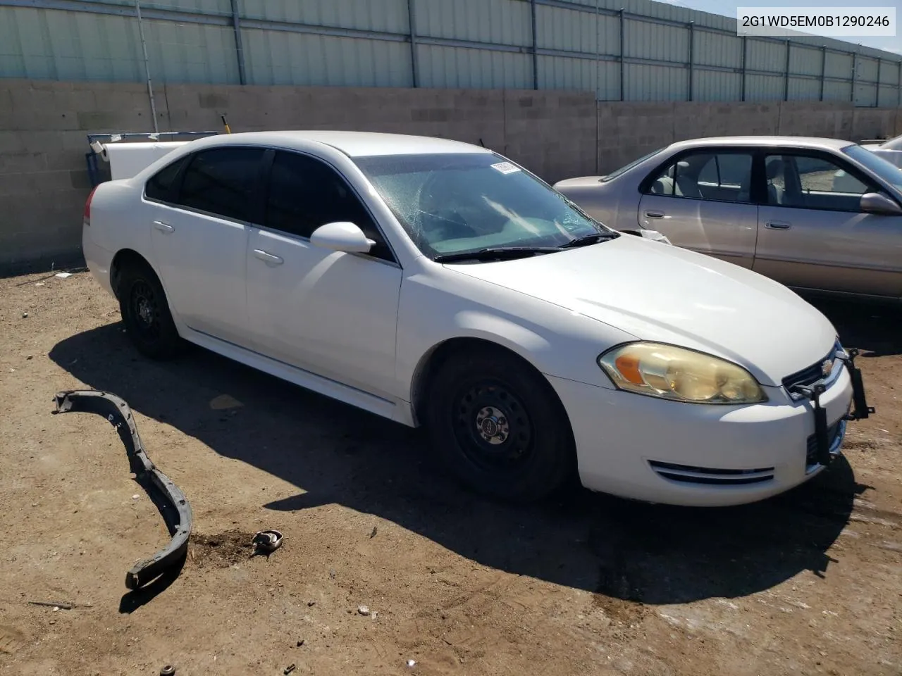 2G1WD5EM0B1290246 2011 Chevrolet Impala Police