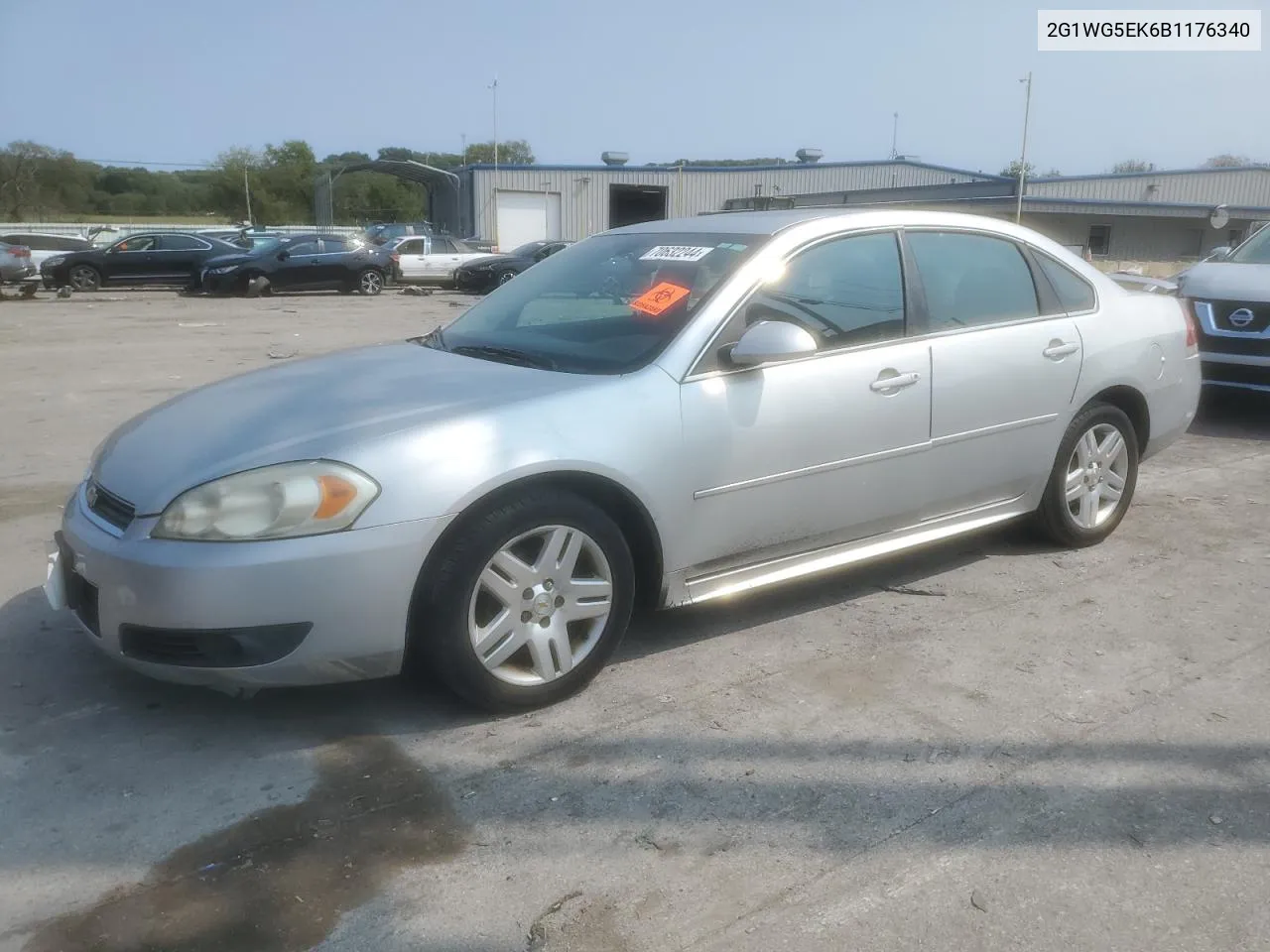 2G1WG5EK6B1176340 2011 Chevrolet Impala Lt