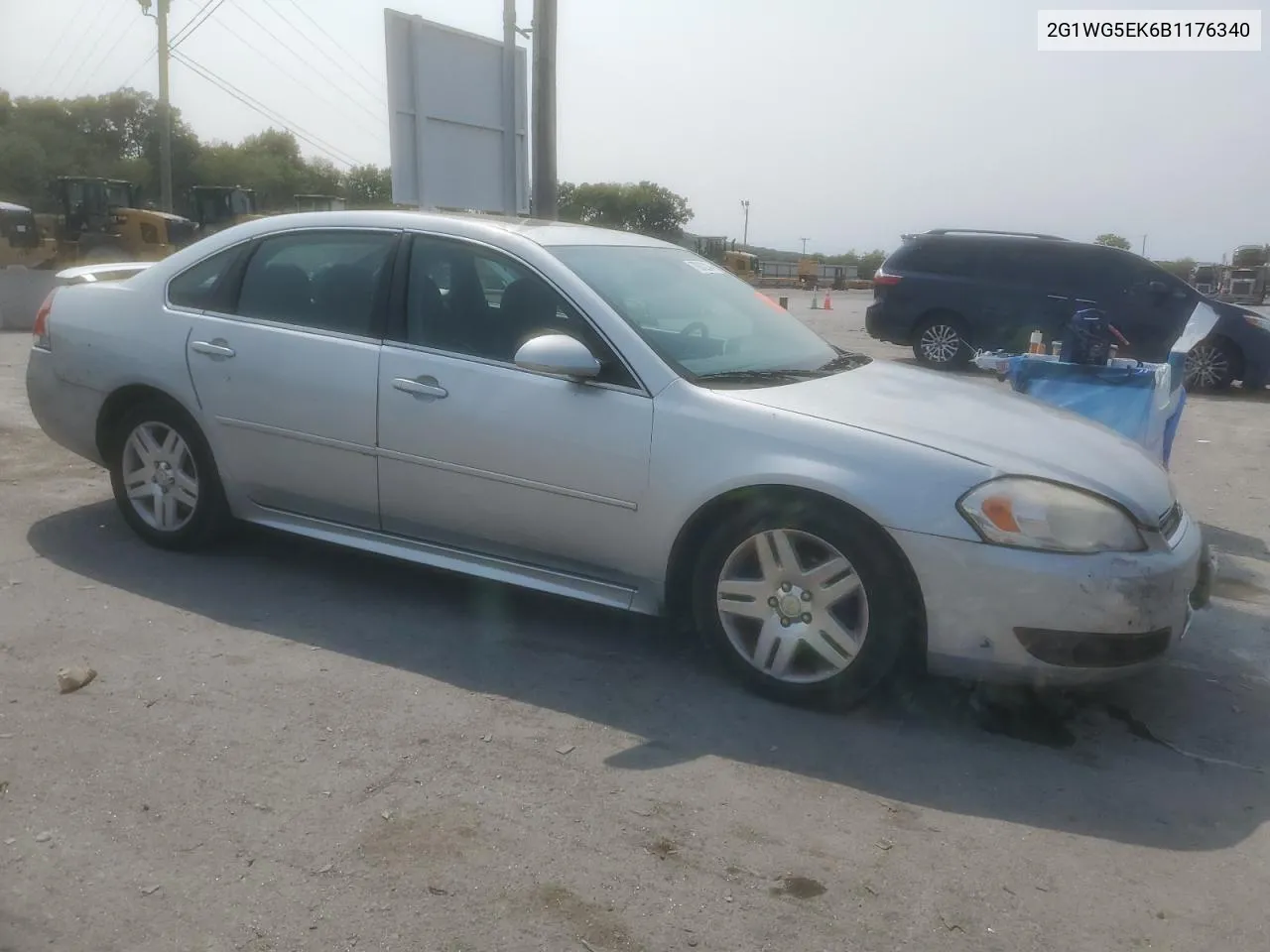 2G1WG5EK6B1176340 2011 Chevrolet Impala Lt