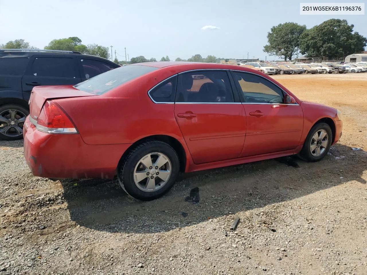 2011 Chevrolet Impala Lt VIN: 2G1WG5EK6B1196376 Lot: 70706924