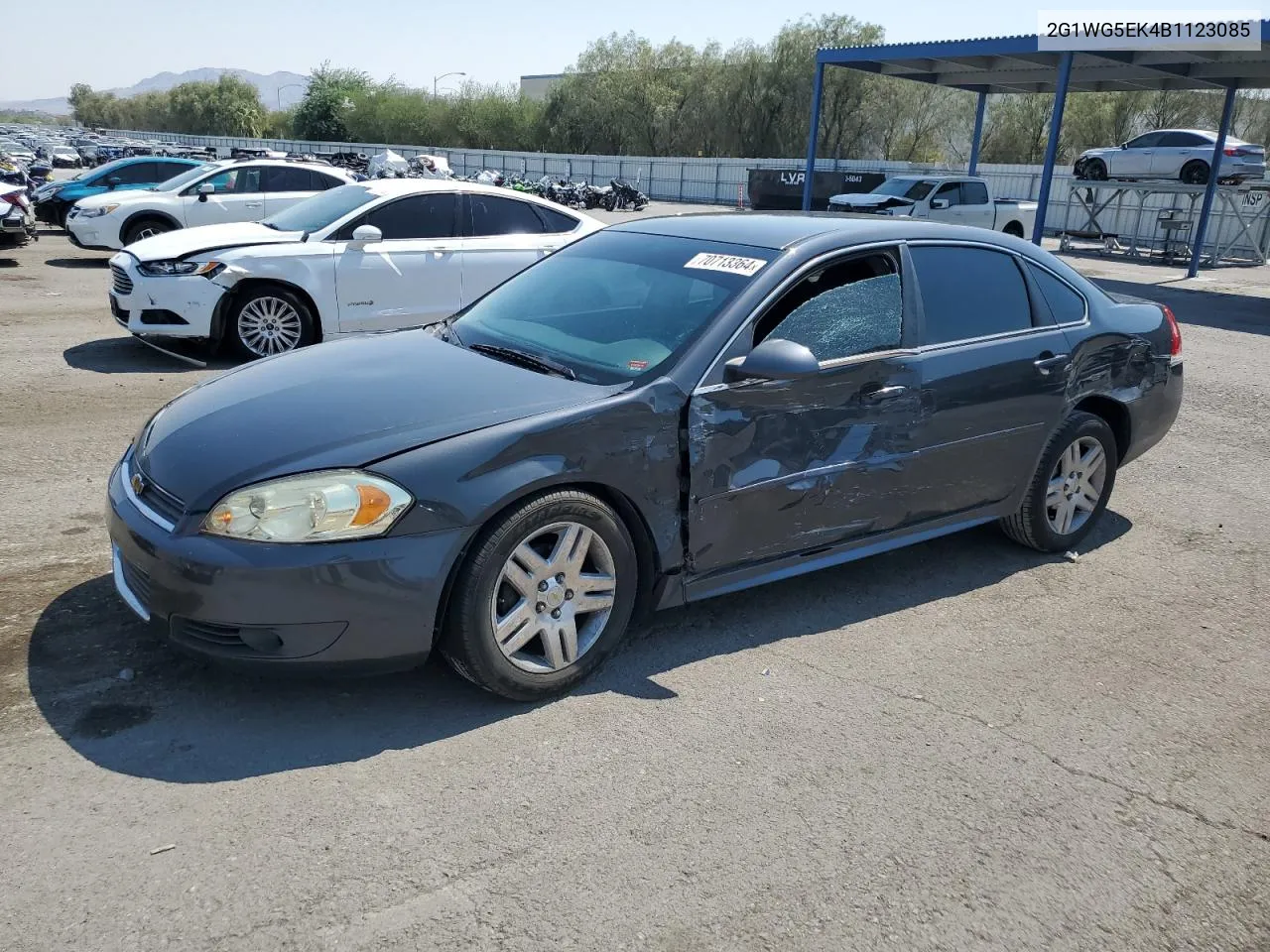 2011 Chevrolet Impala Lt VIN: 2G1WG5EK4B1123085 Lot: 70713364