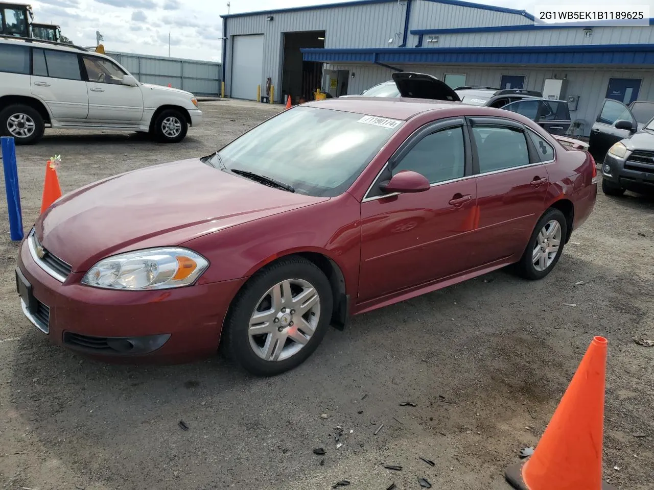 2011 Chevrolet Impala Lt VIN: 2G1WB5EK1B1189625 Lot: 71190174