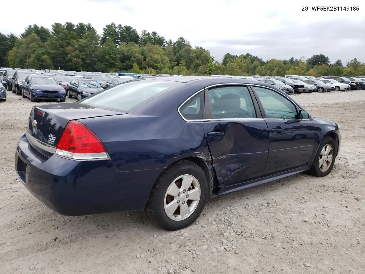 2G1WF5EK2B1149185 2011 Chevrolet Impala Ls