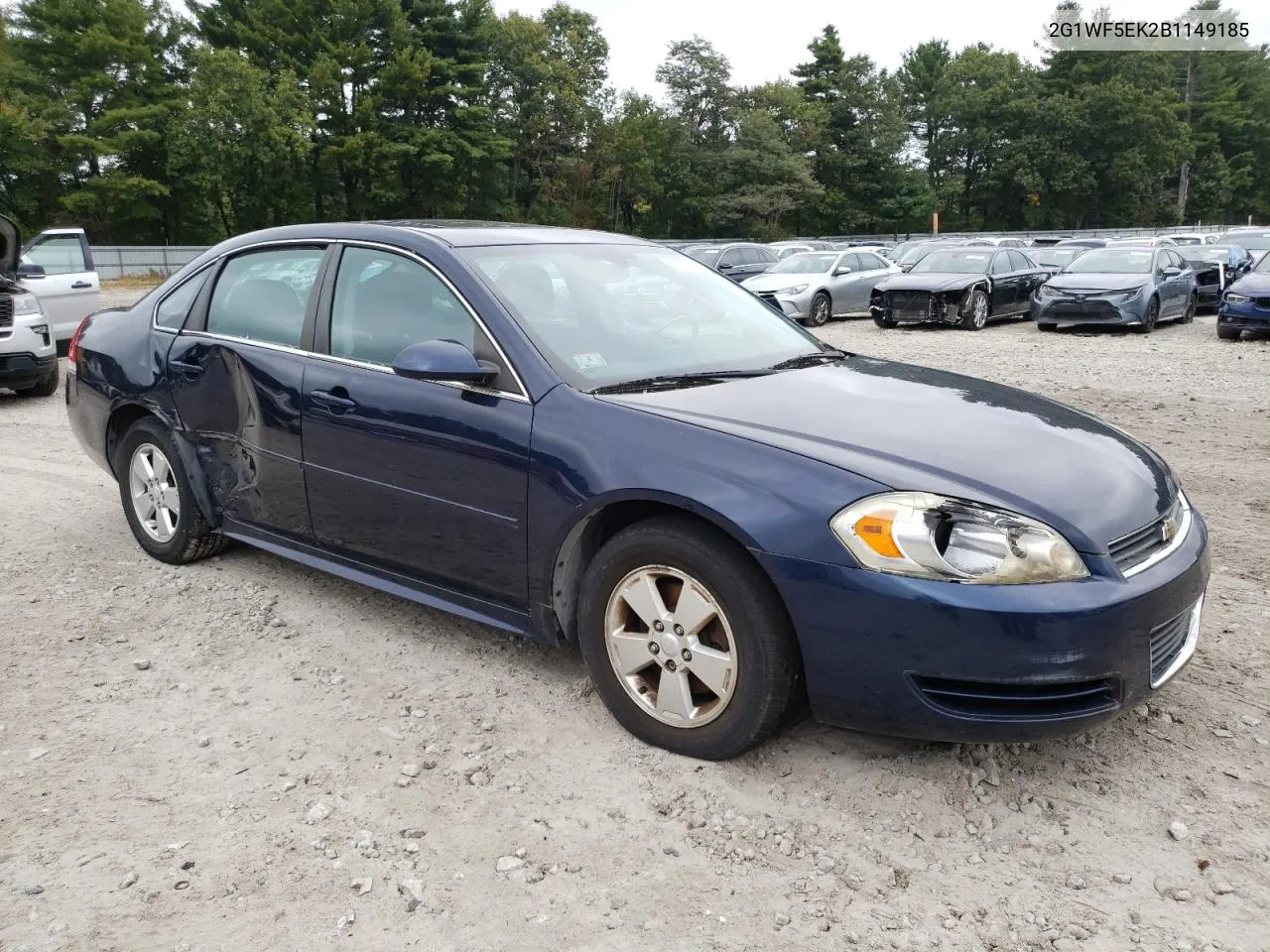 2011 Chevrolet Impala Ls VIN: 2G1WF5EK2B1149185 Lot: 71677274