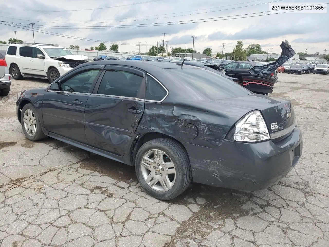 2011 Chevrolet Impala Lt VIN: 2G1WB5EK9B1101355 Lot: 71953984