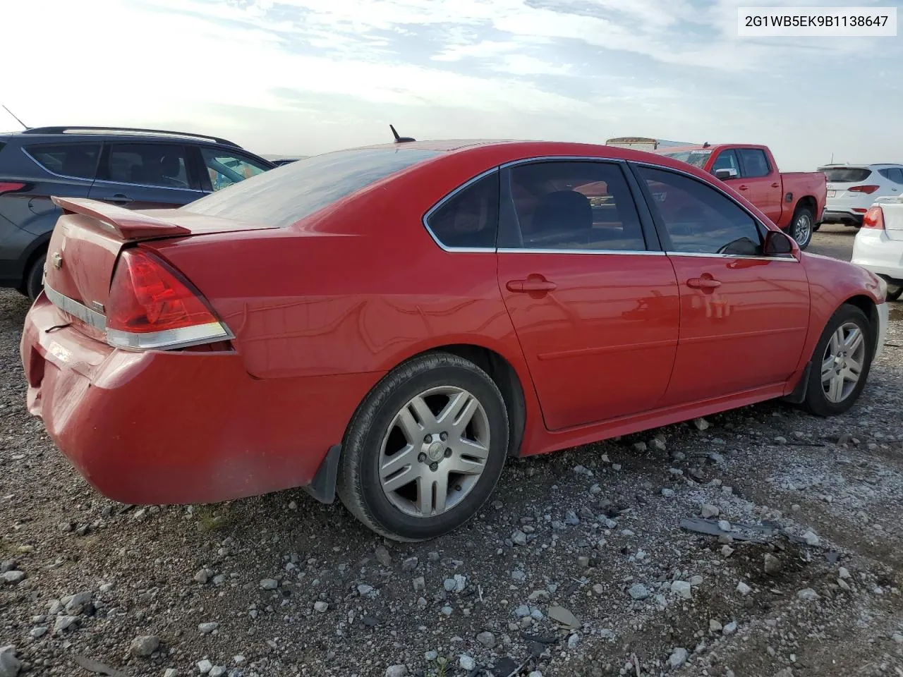 2G1WB5EK9B1138647 2011 Chevrolet Impala Lt