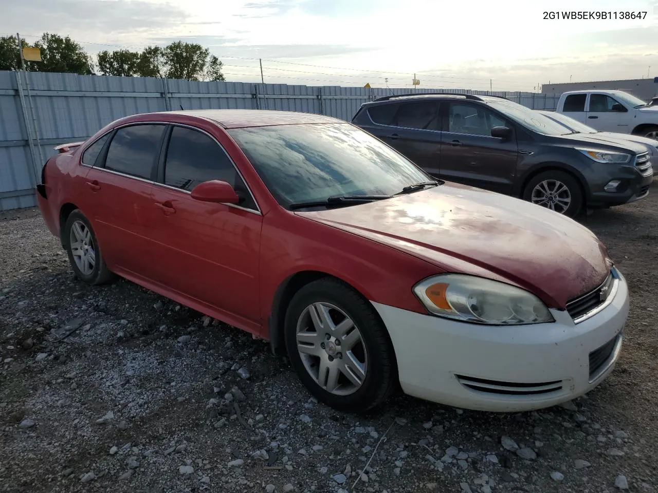 2G1WB5EK9B1138647 2011 Chevrolet Impala Lt