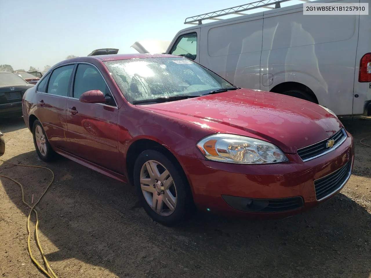 2G1WB5EK1B1257910 2011 Chevrolet Impala Lt