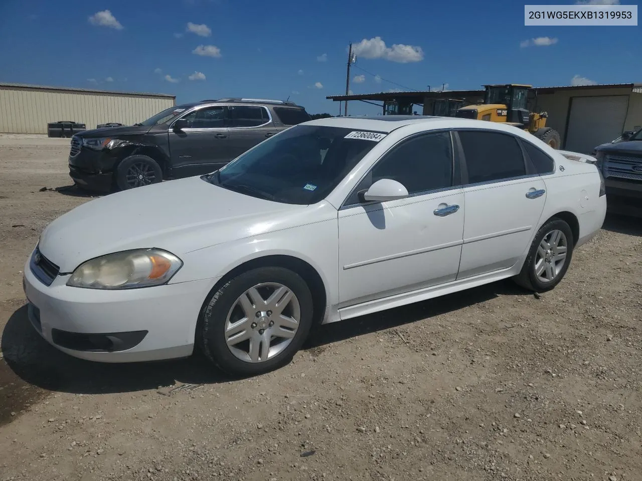 2011 Chevrolet Impala Lt VIN: 2G1WG5EKXB1319953 Lot: 72360084